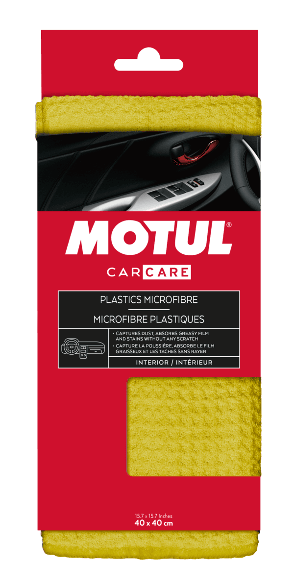 Motul Car Care Microfibra Limpia Plásticos