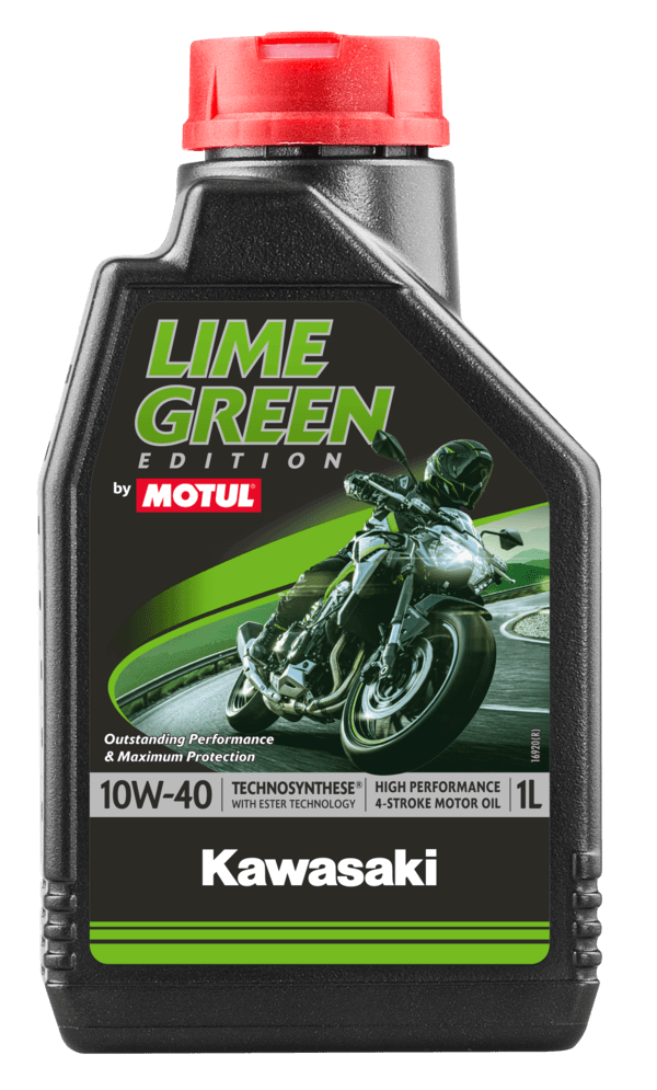 KAWASAKI LIME GREEN BY MOTUL 10W-40 4T