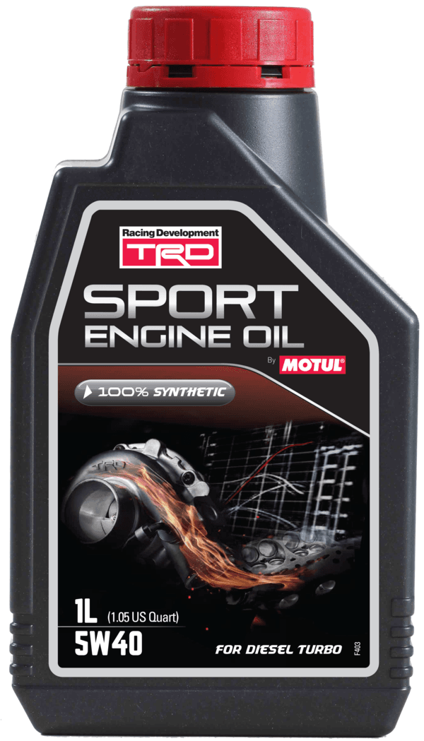 TRD Sport Engine Oil 5W40 Diesel Turbo
