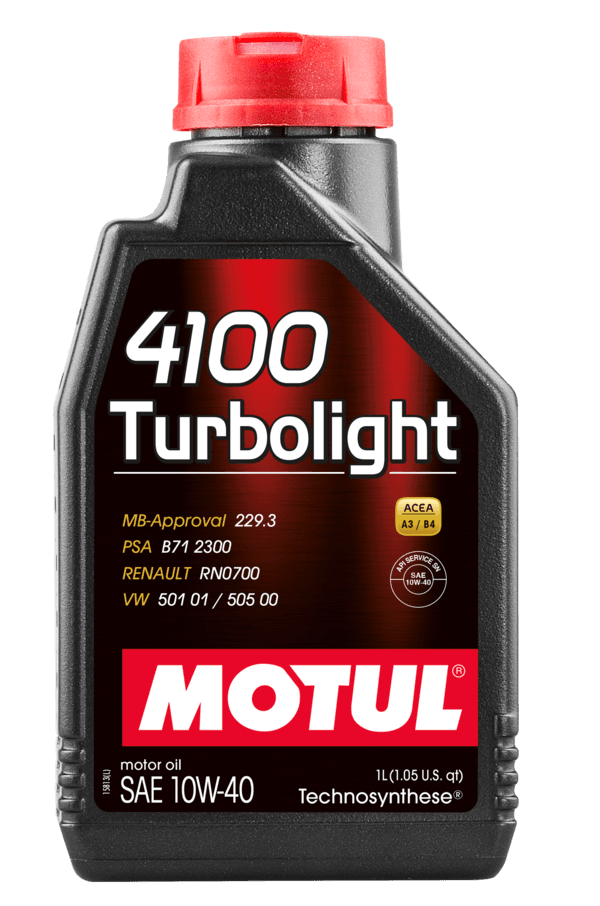 MOTUL 4100 TURBOLIGHT 10W-40